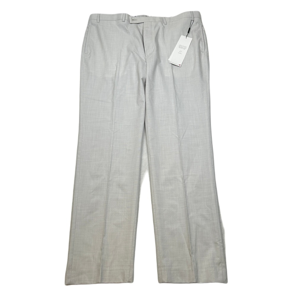 Calvin Klein Slim Fit‎ Dress Pants Mens 40x32 Off White Stretch Jerome NEW